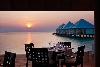 Restaurant view on the ocean